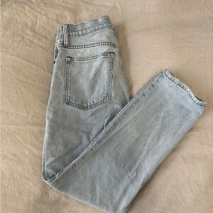 Abercrombie & Fitch Light Wash High Rise Jeans